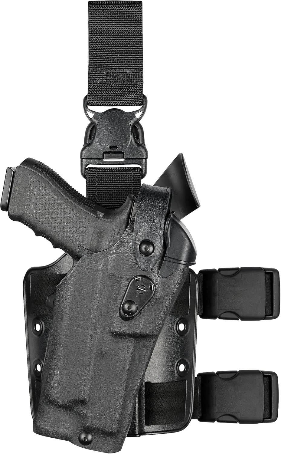 Safariland 6305 ALS Tactical Leg Holster with Detachable Leg Harness, Black, STX, Beretta 92F
