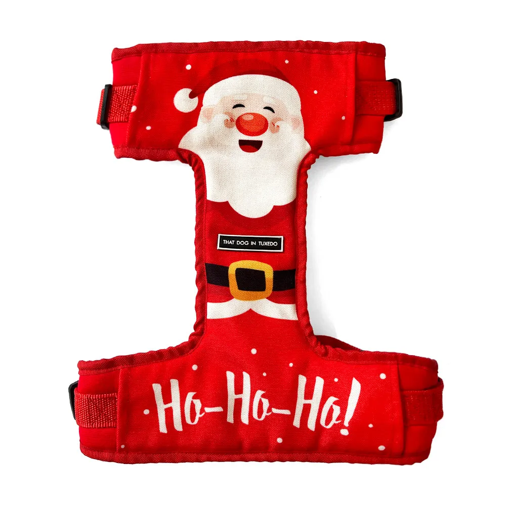 Santa Claus Costume Christmas Dog Body Mesh Harness