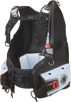 SCUBAPRO Bella Women’s Front-Adjustable Scuba BCD with Air2 5th Generation Inflator Regulator, X-Large, White
