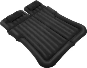 Self-Inflating Camping Sleeping Pad, 6-Chamber Air Mattress, Ultra-Portable and Comfortable for Backpacking, Camping, and Sleeping, 4409lbs Capacity, Black