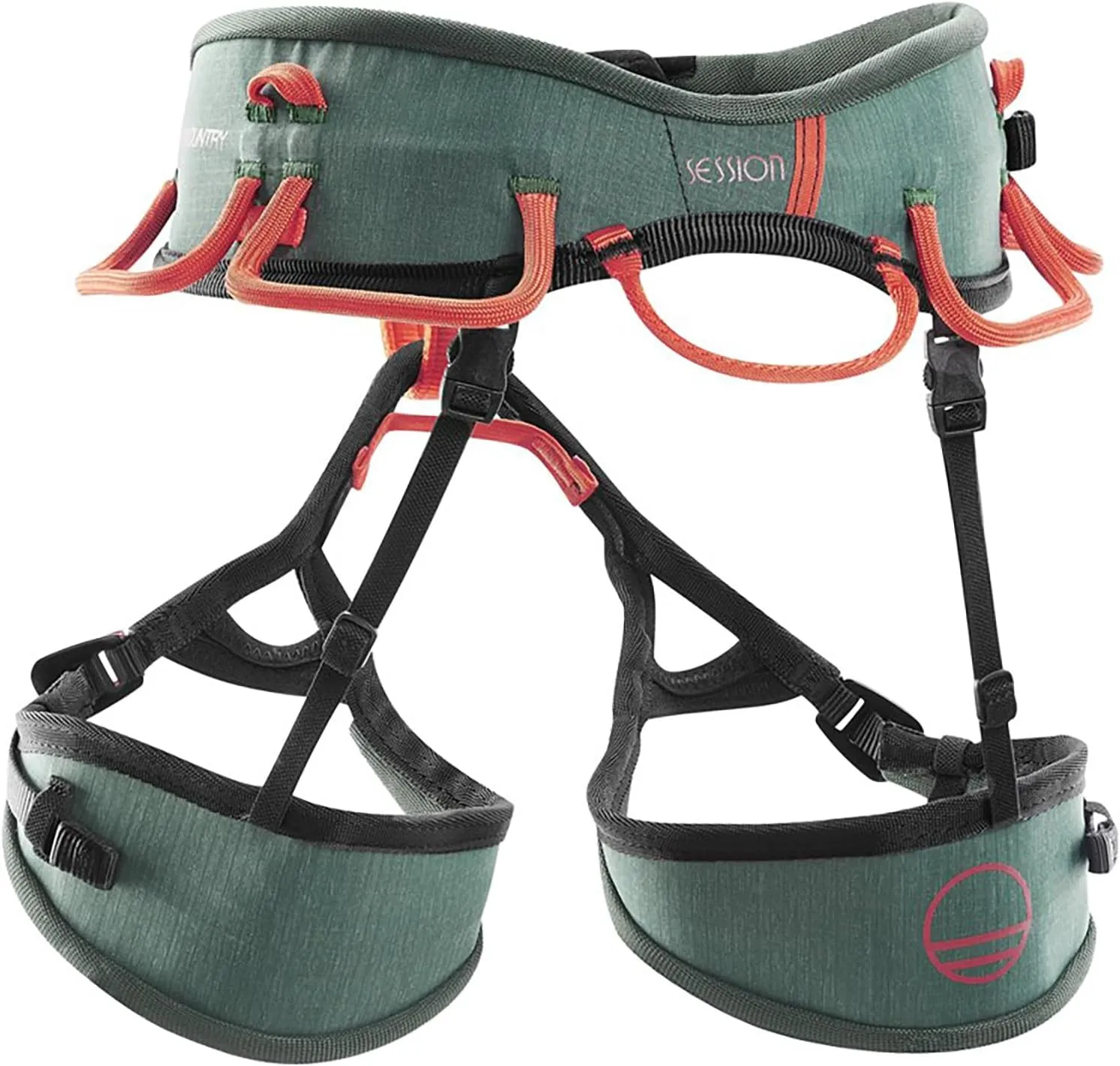 Session Men’s Rock Climbing Harness - Adjustable Harness for Sport & Trad Climbing