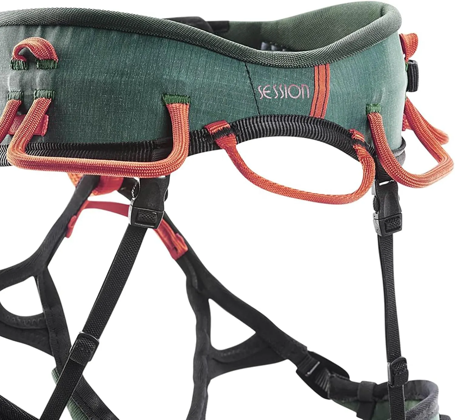 Session Men’s Rock Climbing Harness - Adjustable Harness for Sport & Trad Climbing