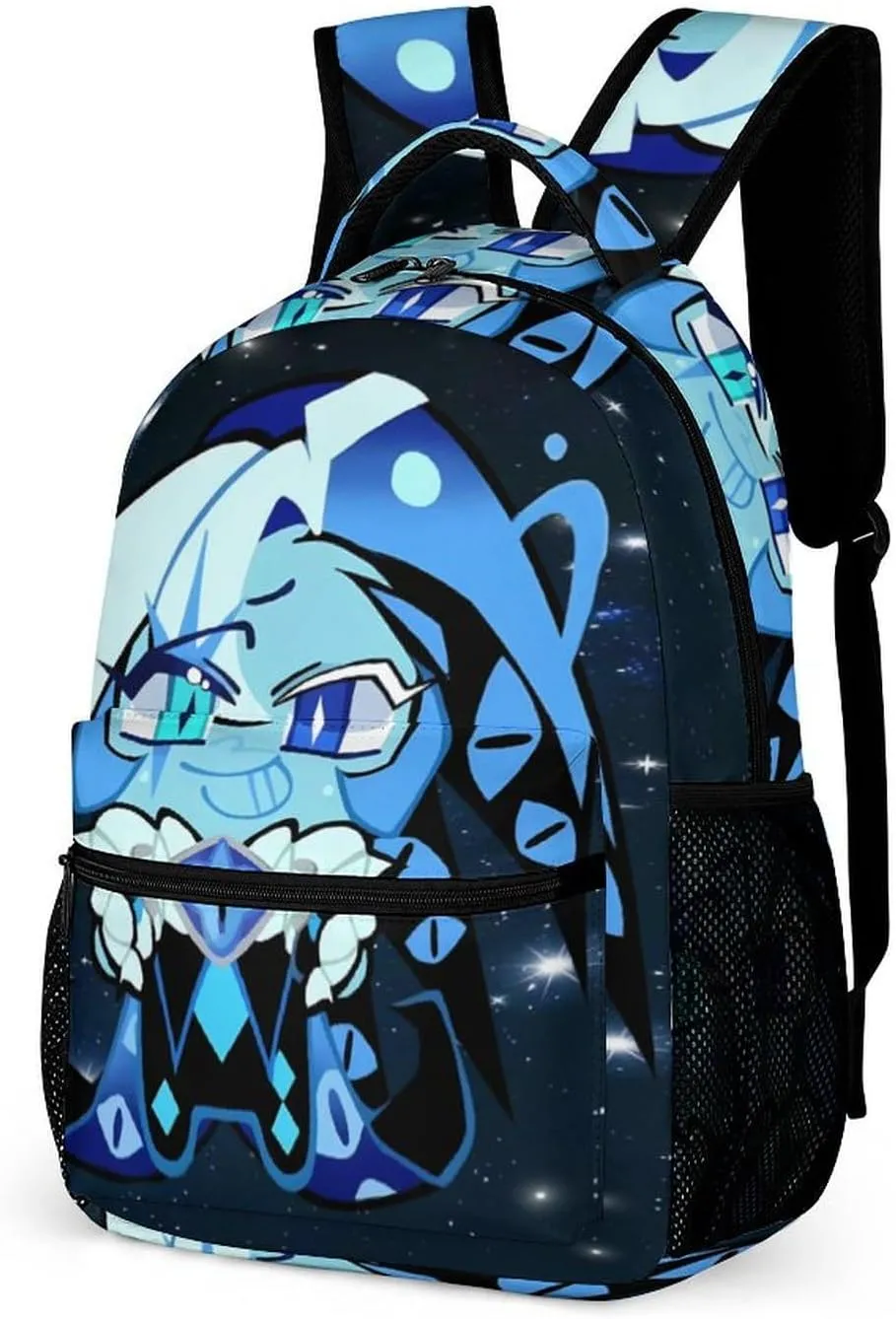 sha_dow Blue milk Backpack Large Capacity Laptop Bags Lightweight Multifunction Daypack for Daily/Work/Sport