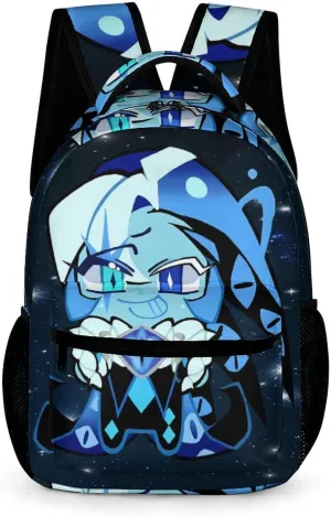 sha_dow Blue milk Backpack Large Capacity Laptop Bags Lightweight Multifunction Daypack for Daily/Work/Sport