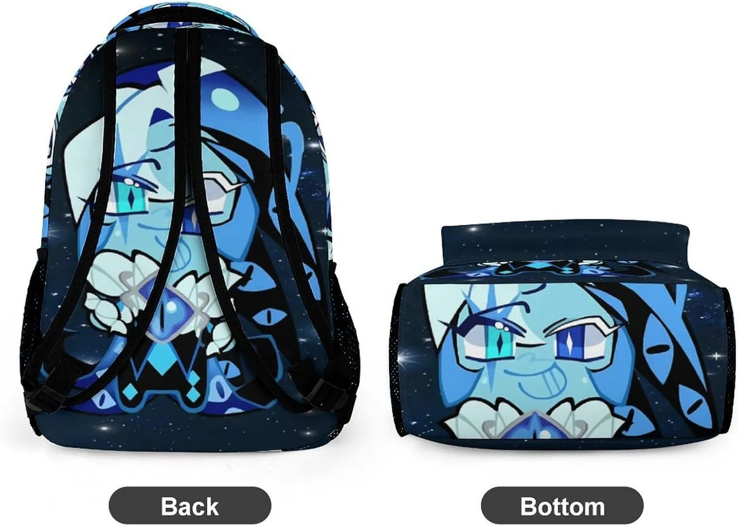 sha_dow Blue milk Backpack Large Capacity Laptop Bags Lightweight Multifunction Daypack for Daily/Work/Sport