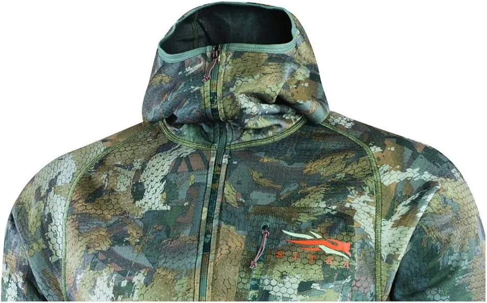 SITKA Gear Men's Grinder Insulated Fleece Camo Hunting Hoody