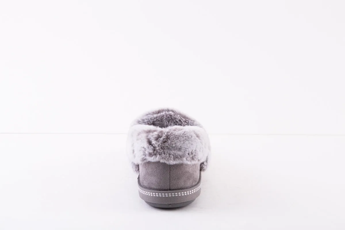 SKECHERS - 32777 COZY CAMPFIRE TEAM TOASTY-FULL SLIPPER - PALE PINK
