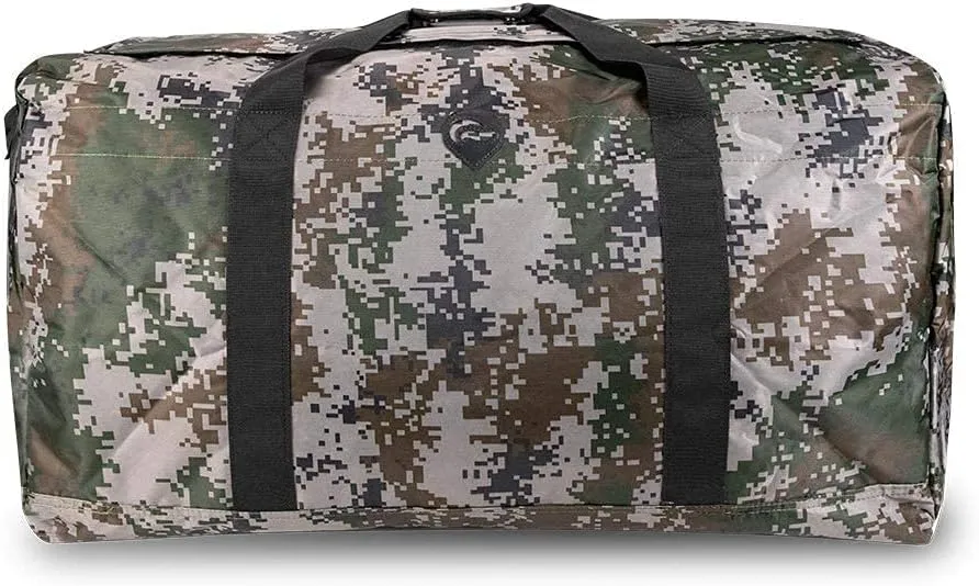 Skunk Large Duffle "Midnight Express XL" - Smell Proof - Water Proof (Green Pixel Camo)