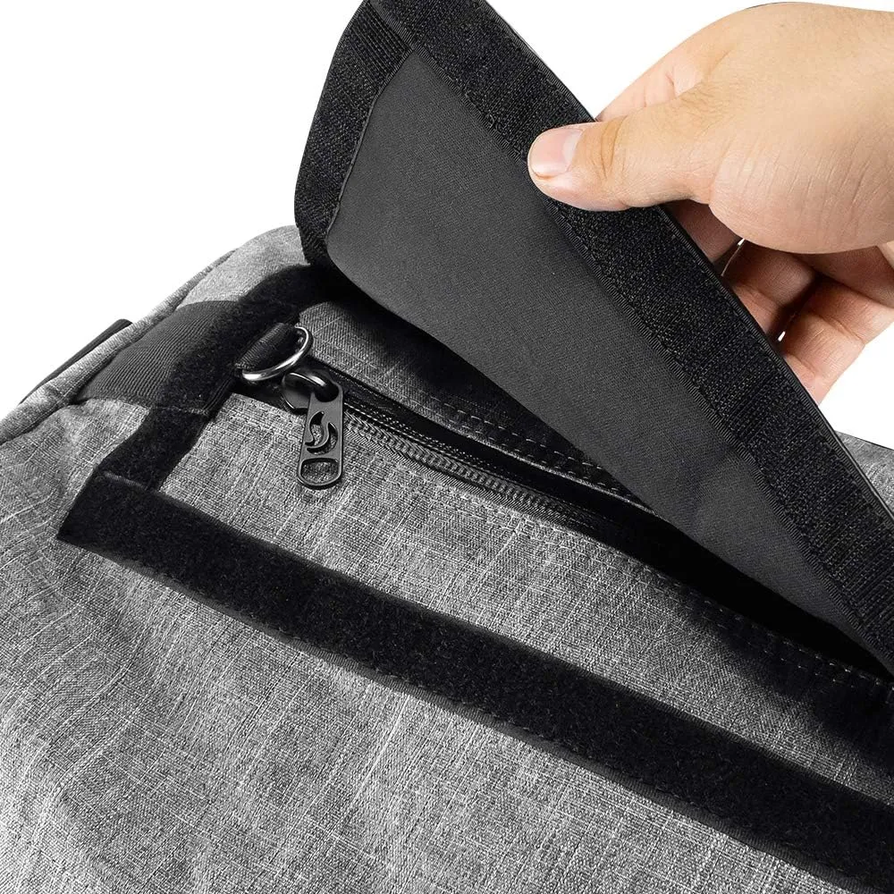 Skunk Medium Midnight Duffel - Smell Proof - Weather Resistant (Gray)