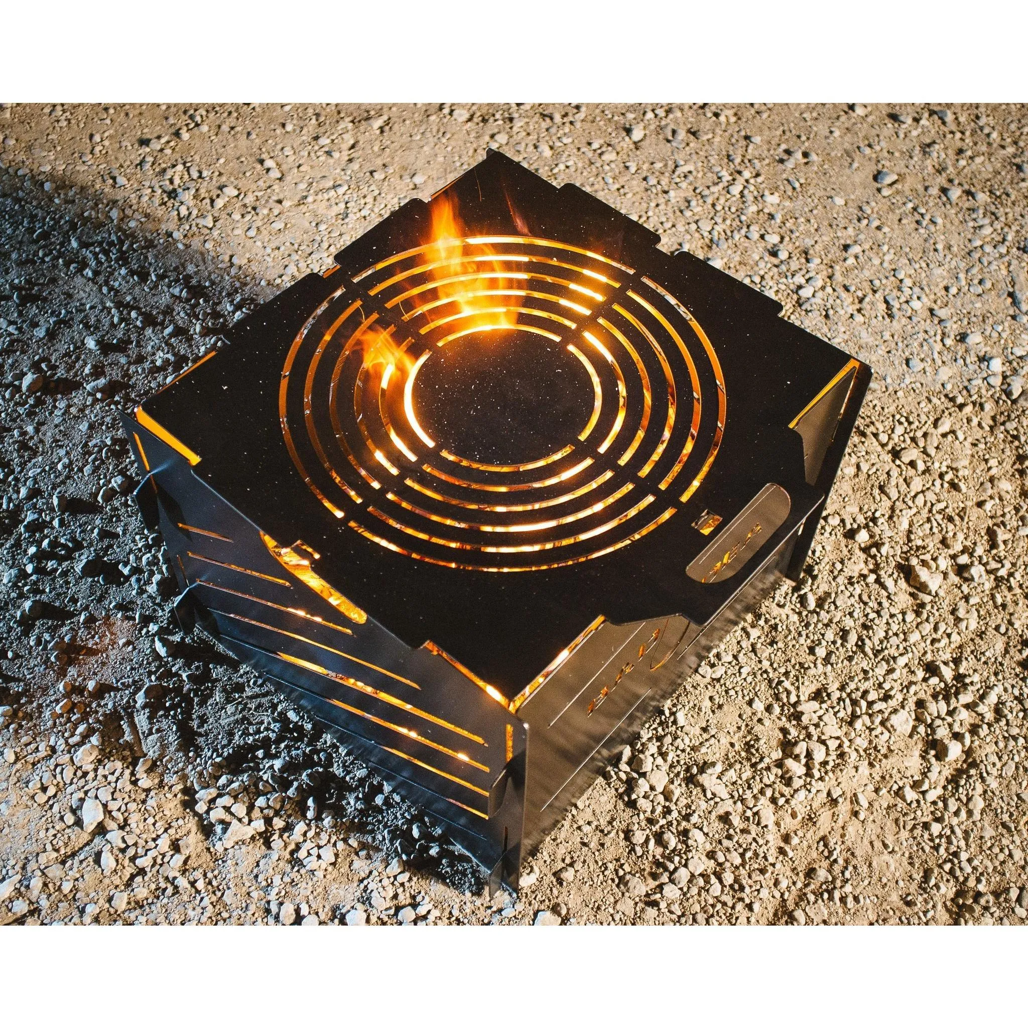 Small Pyro Cage Incinerator Portable Fire Pit 16"