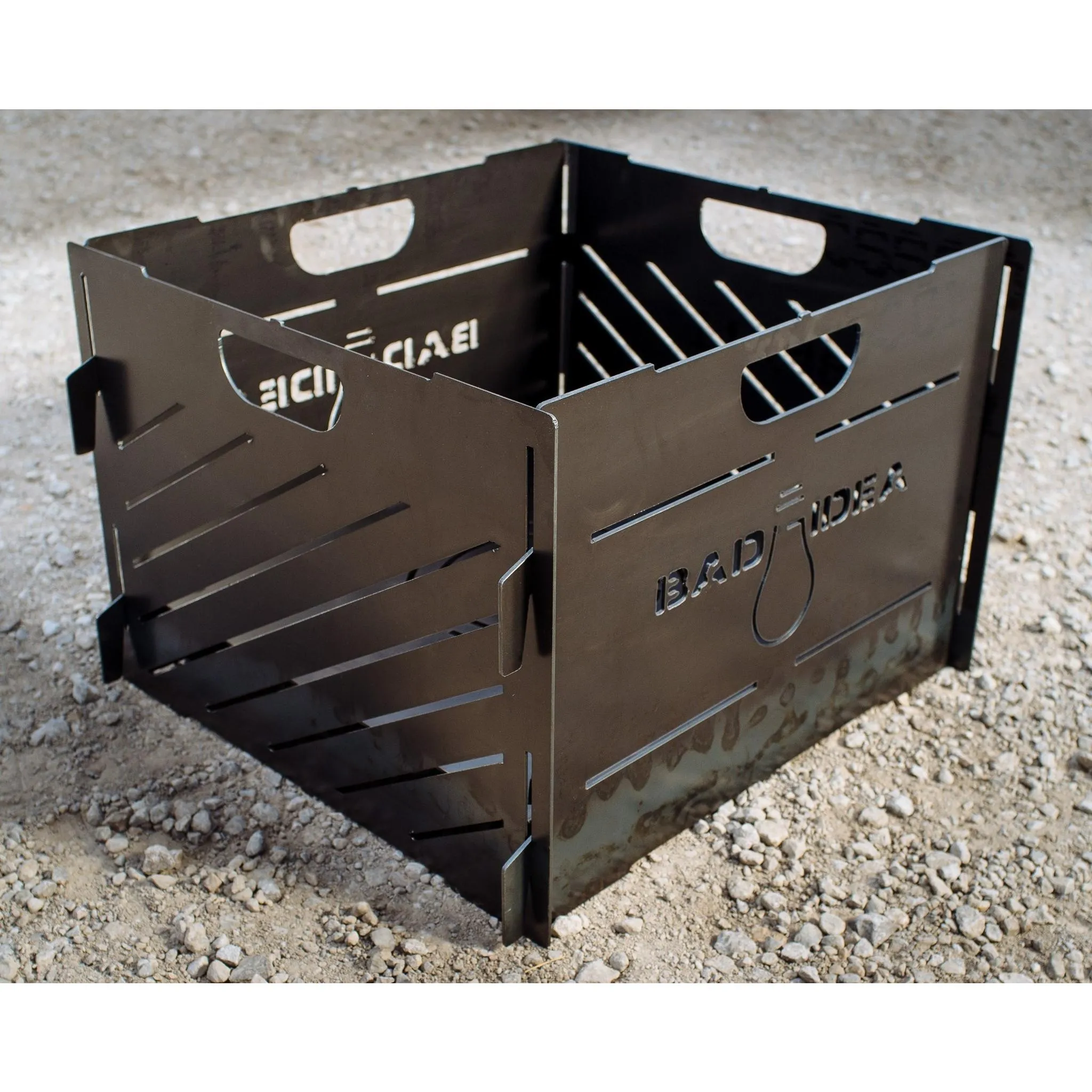 Small Pyro Cage Incinerator Portable Fire Pit 16"