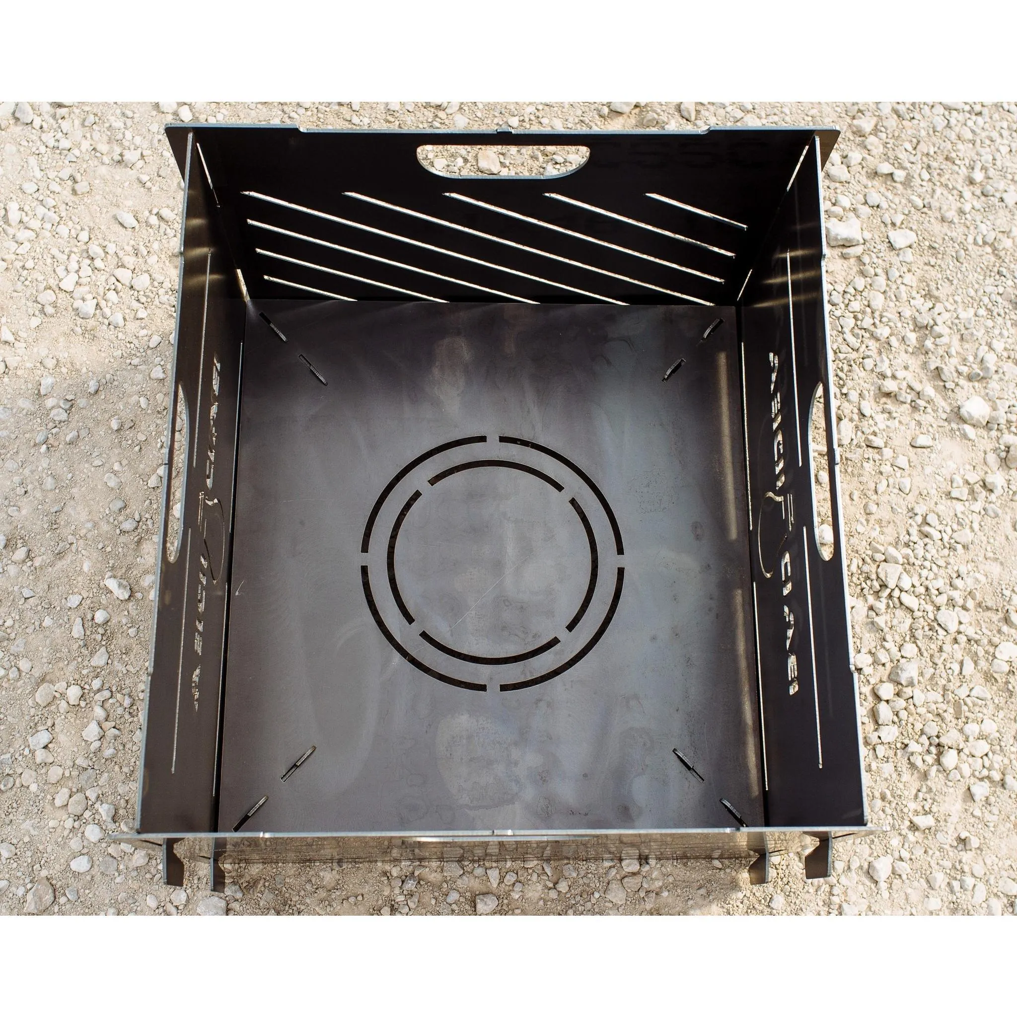 Small Pyro Cage Incinerator Portable Fire Pit 16"