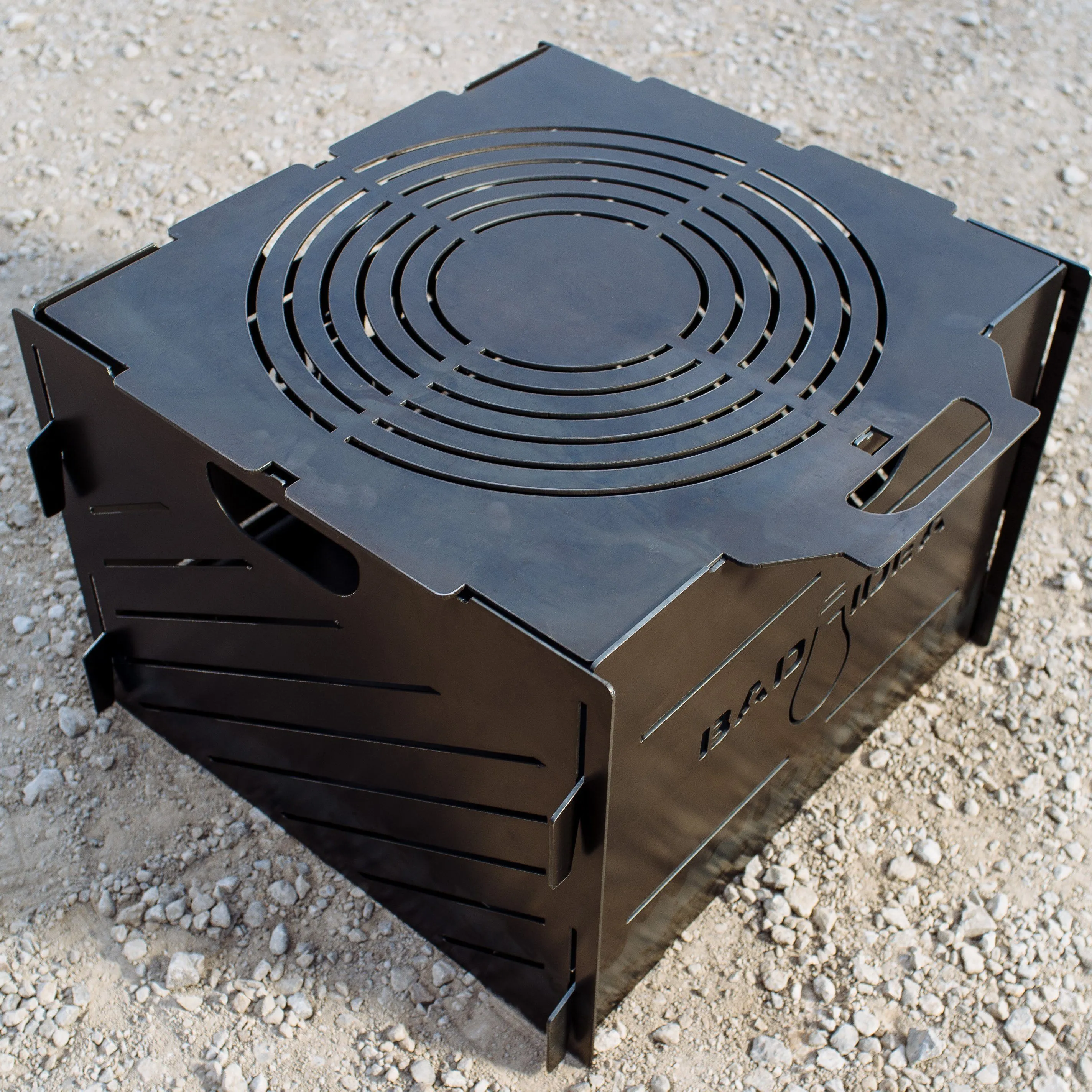 Small Pyro Cage Incinerator Portable Fire Pit 16"