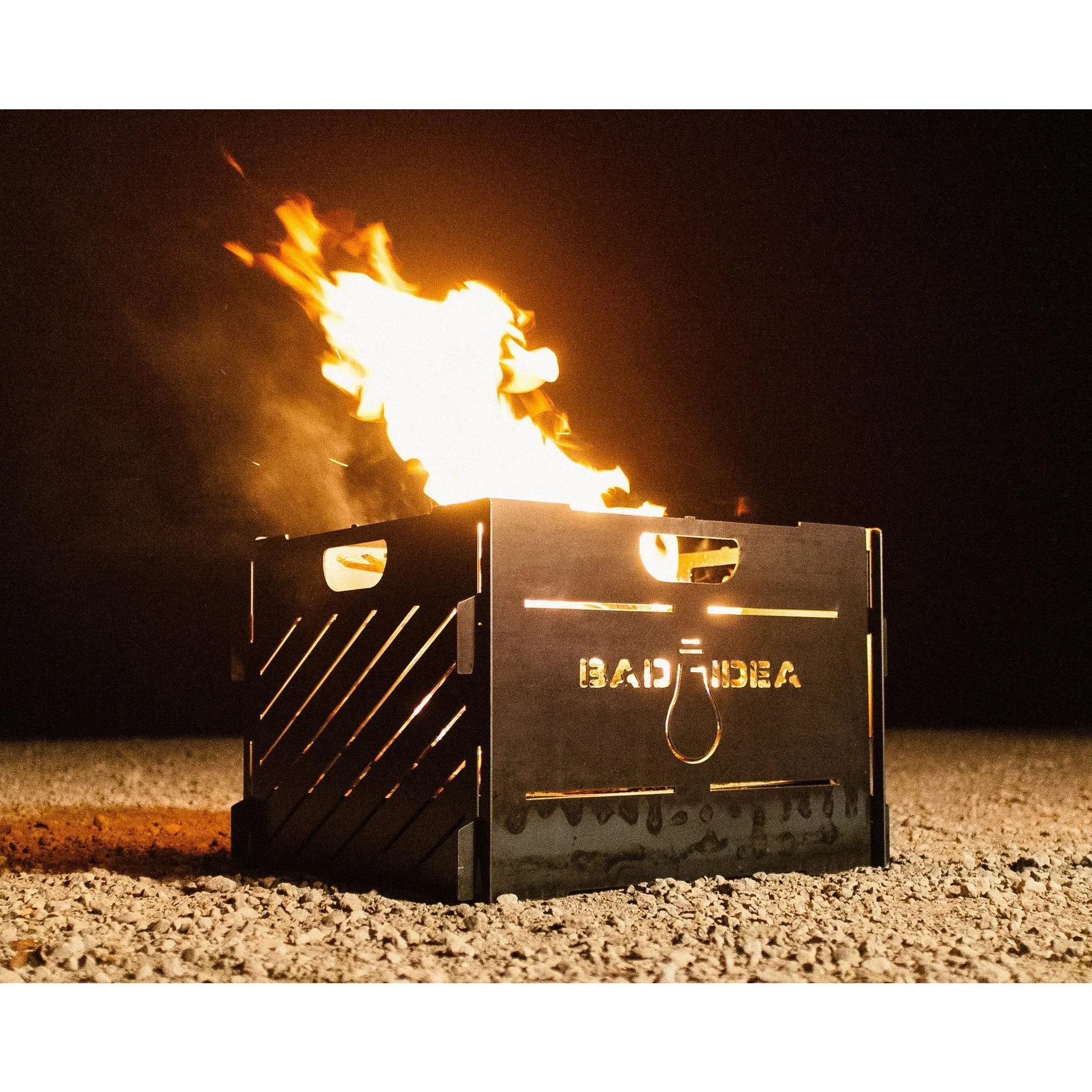 Small Pyro Cage Incinerator Portable Fire Pit 16"