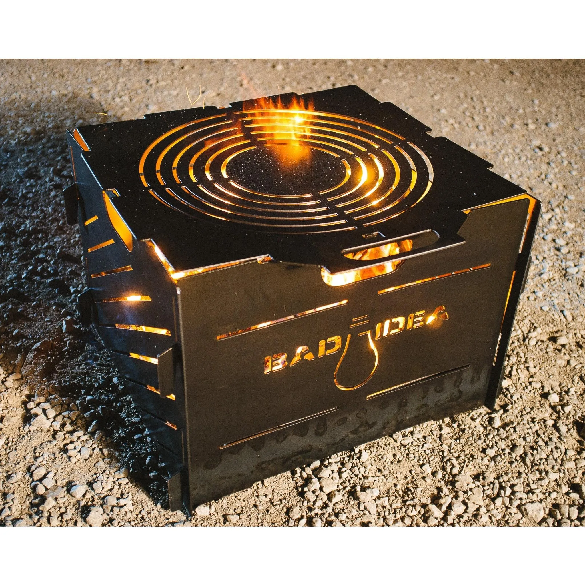 Small Pyro Cage Incinerator Portable Fire Pit 16"