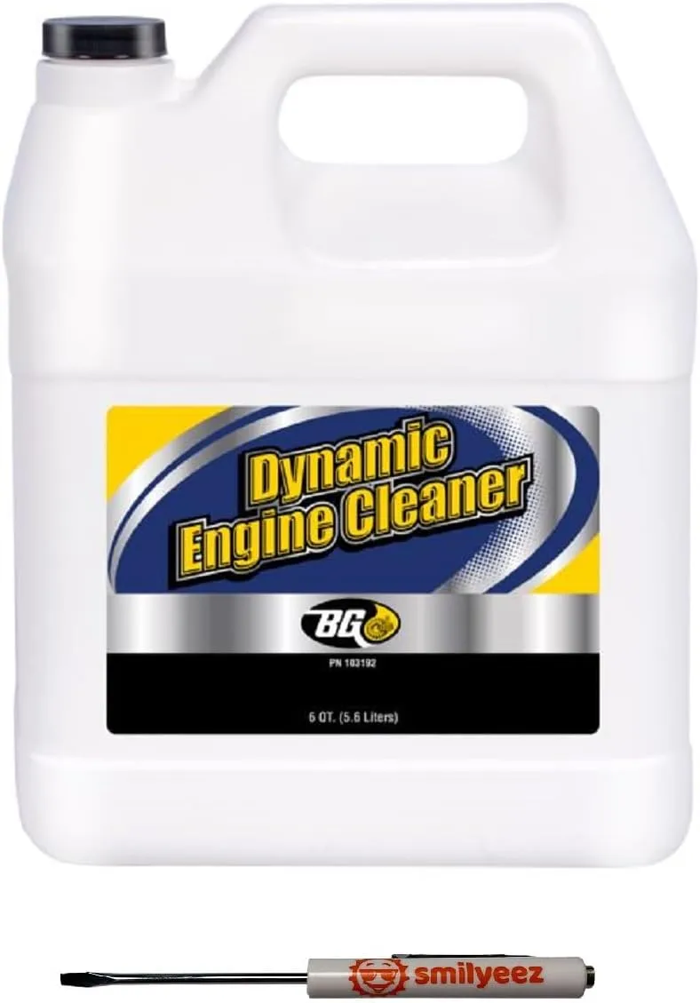 Smilyeez Listing for BG Dynamic Engine Cleaner PN 103 (1 Bottle) Thorough Lubrication System Cleansing with a Pocket Screwdriver (Cleaner Only)