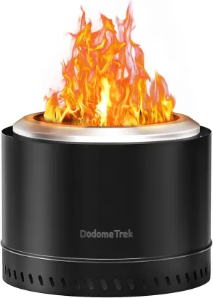 Smokeless Fire Pit, Portable Firepit Outdoor, 14 Inch Inky