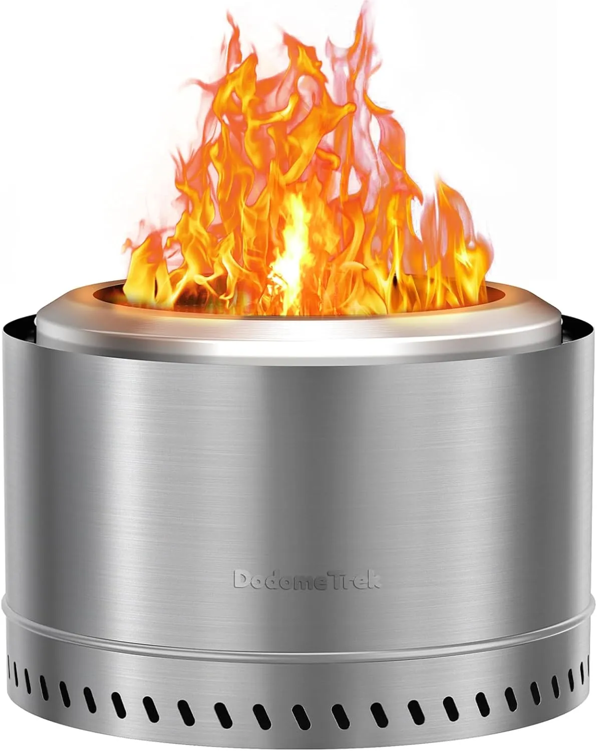 Smokeless Fire Pit, Portable Firepit Outdoor, 20 Inch Stainless Steel