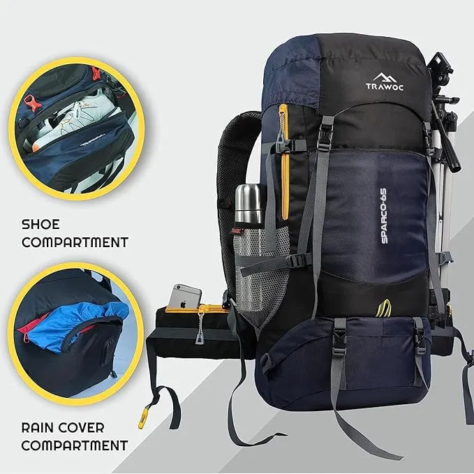 SPARCO-65 Rucksack - Navyblue