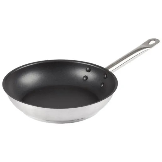 SSFP Series Premium Stainless Steel Induction Ready Fry Pans by Winco