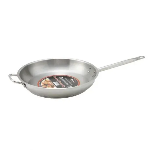 SSFP Series Premium Stainless Steel Induction Ready Fry Pans by Winco