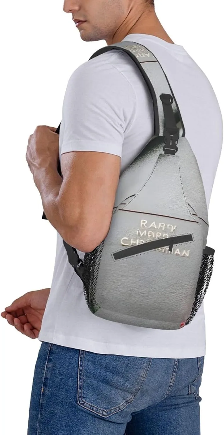 SSIMOO Merry Christmas 1 Versatile Travel Hiking Backpack-Perfect For Outdoor Cycling,Chest Shoulder Bag