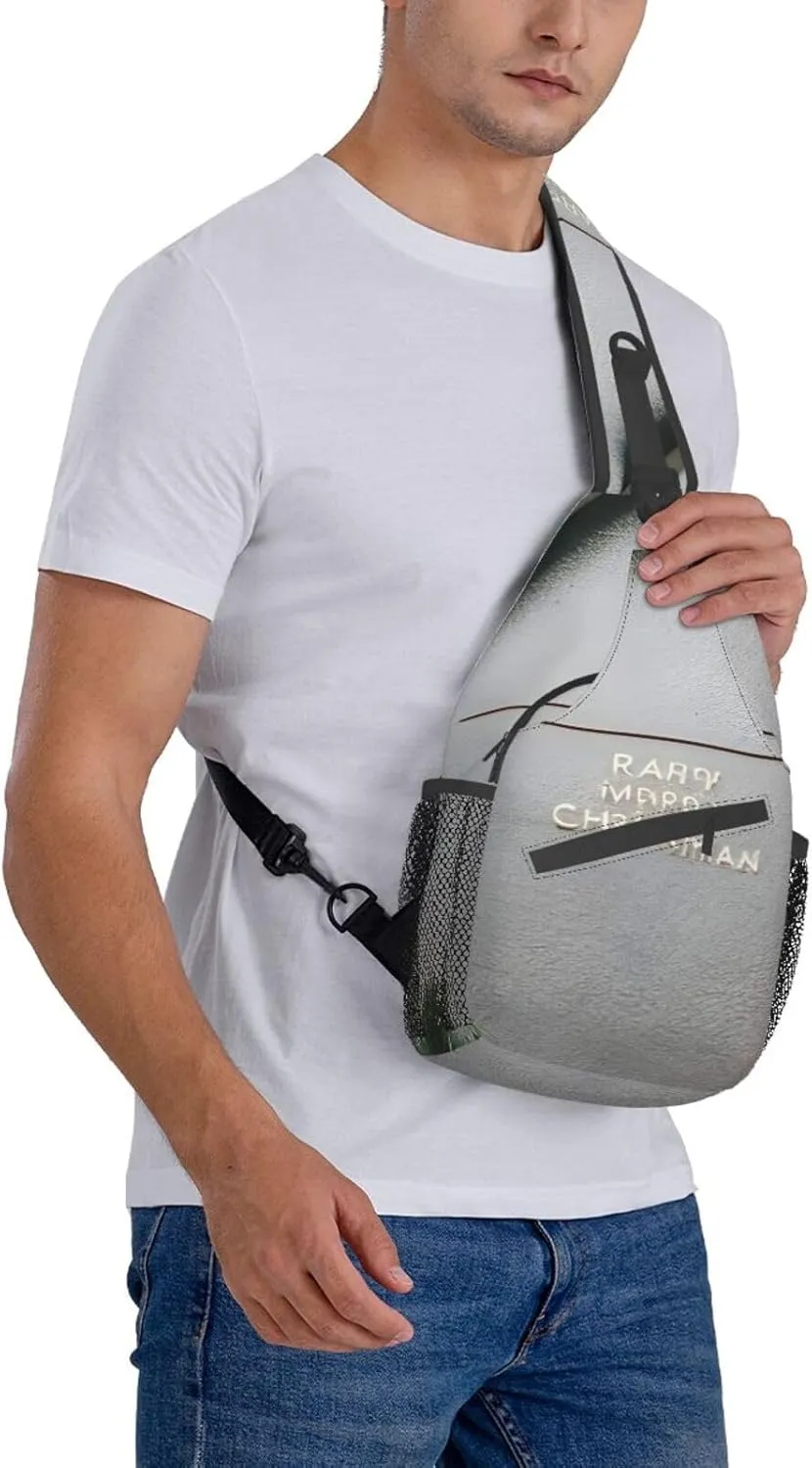 SSIMOO Merry Christmas 1 Versatile Travel Hiking Backpack-Perfect For Outdoor Cycling,Chest Shoulder Bag