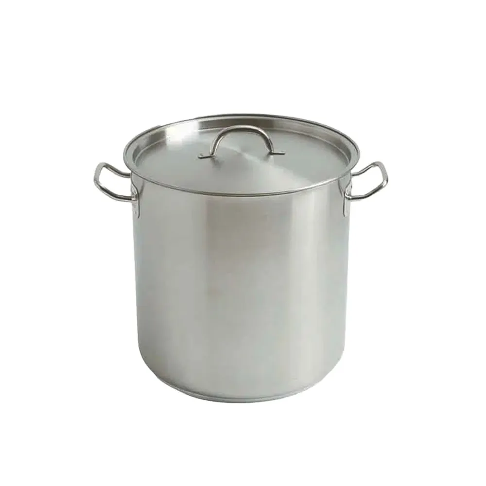 Stainless Steel Stockpot & With Lid - 16L