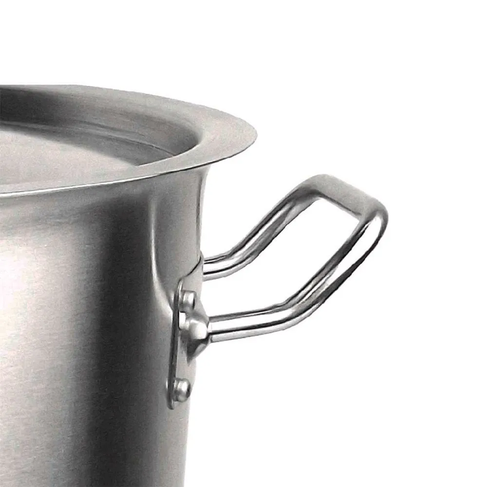 Stainless Steel Stockpot & With Lid - 16L