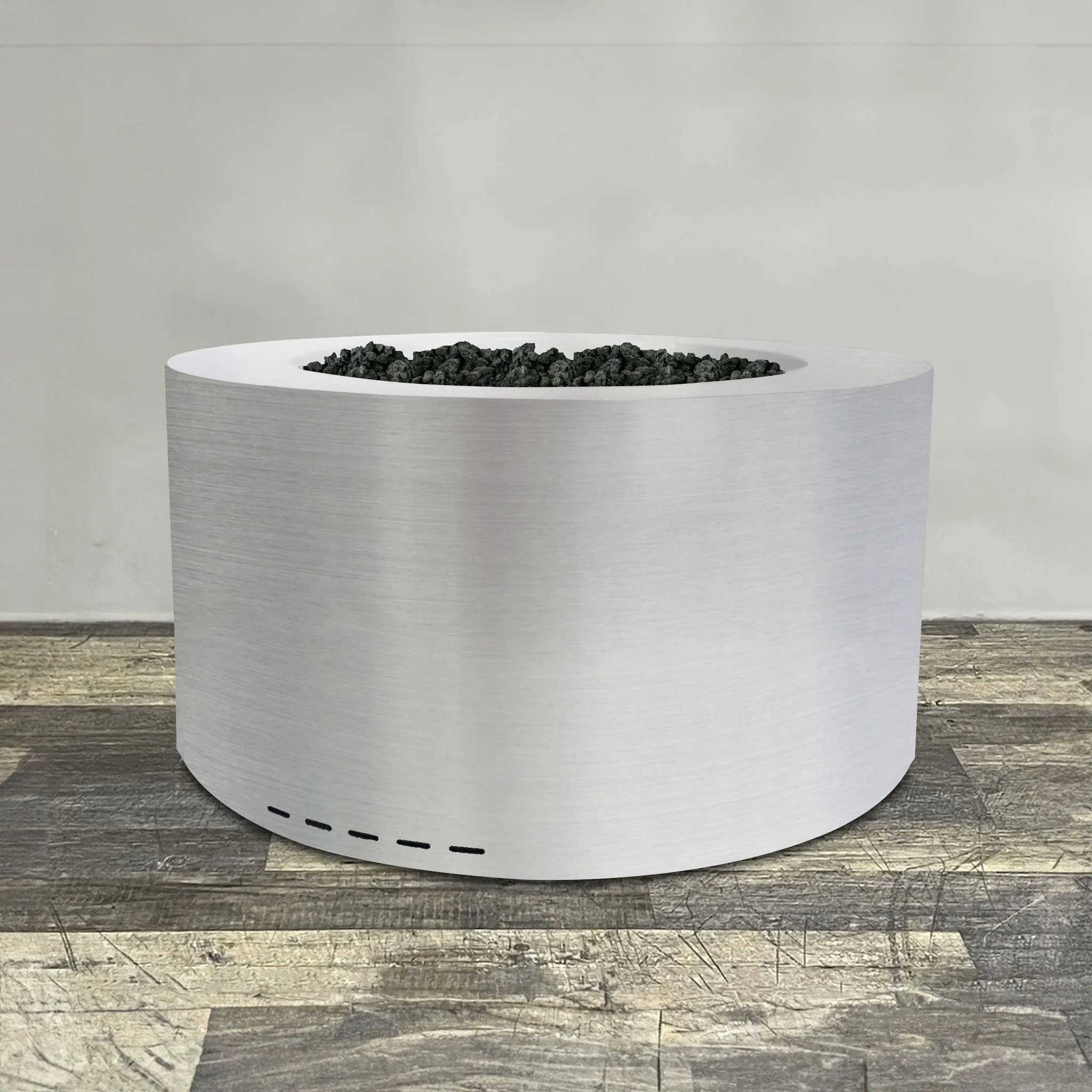 Starfire Designs Metal Gravity 36" Round Stainless Steel Gas Fire Pit