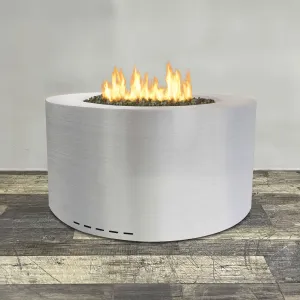 Starfire Designs Metal Gravity 36" Round Stainless Steel Gas Fire Pit