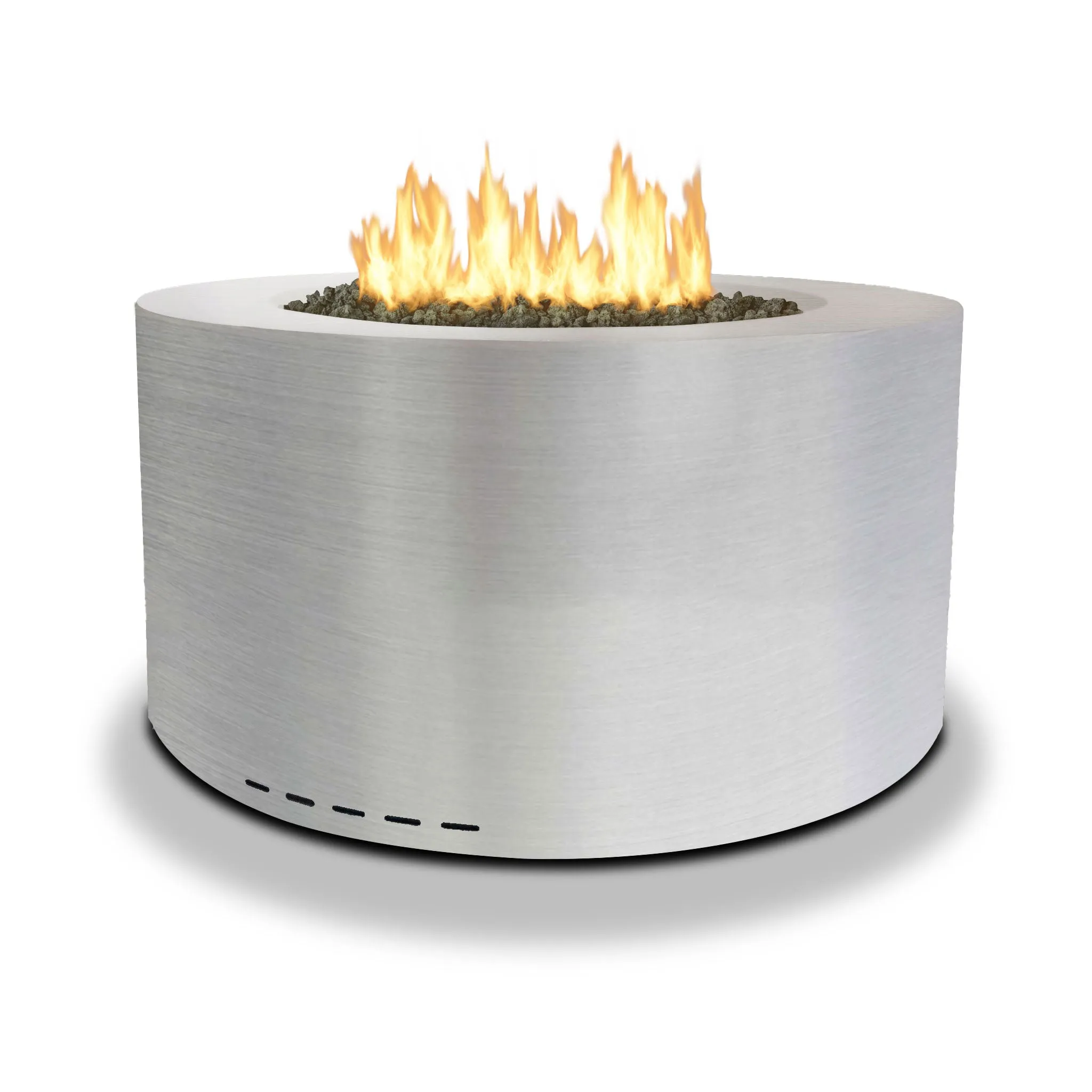 Starfire Designs Metal Gravity 45" Round Stainless Steel Gas Fire Pit
