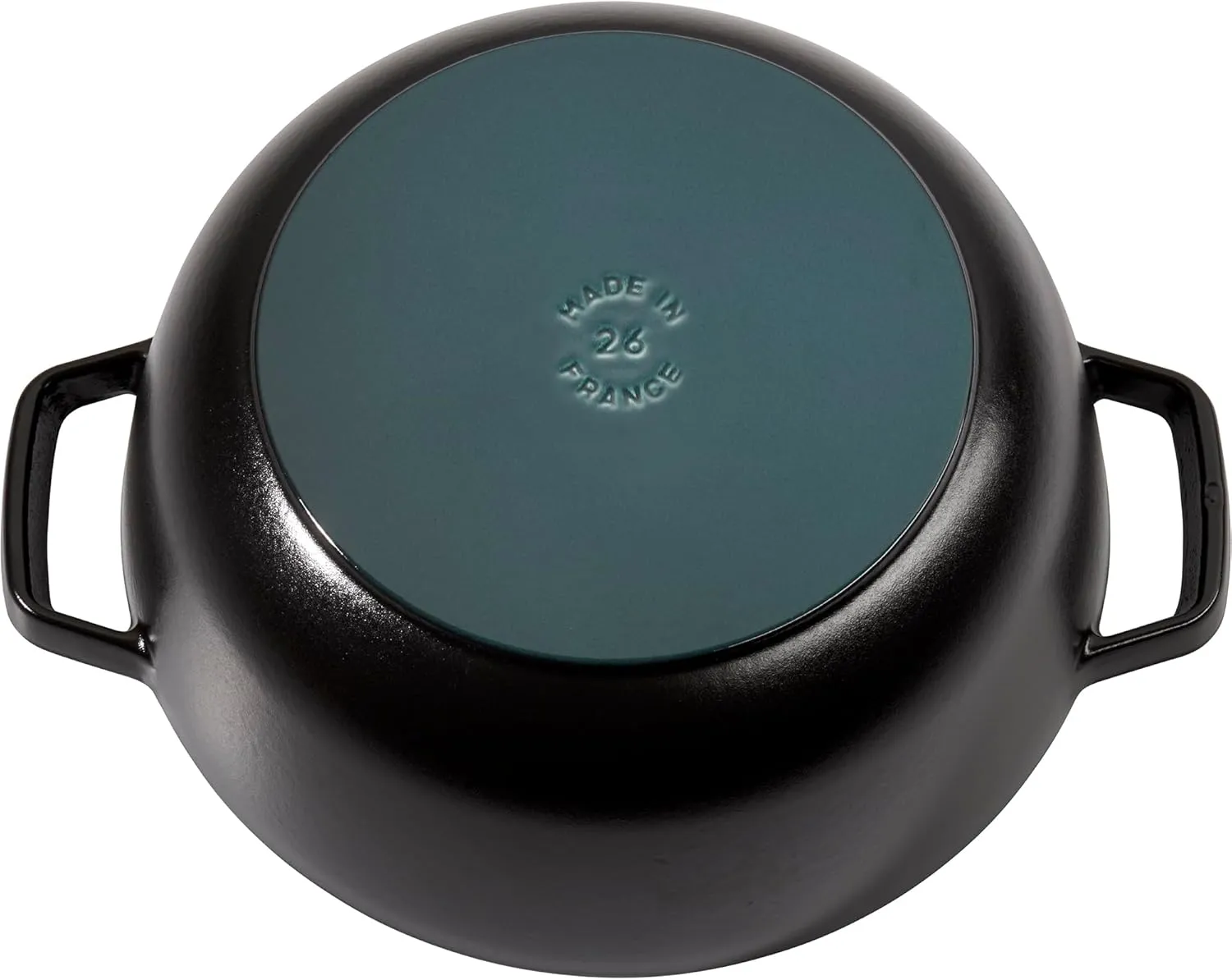 Staub Cast Iron Essential French Oven, Dutch Oven, 5-quart, serves 5-6, Made in France - Matte Black