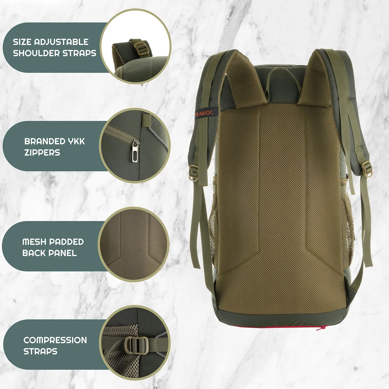 STEALTH-40 RUCKSACK-HUNTER-GREEN