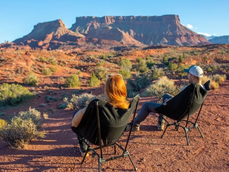 Sugoi Chair - A Portable Camping and Backpacking Chair - Adjustable to The Ideal Height and Seating - Angle for Any Outdoor Activity - Black