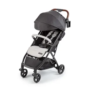 Summer Infant Ingenuity 3Dquickclose CS  Compact Fold Stroller – Lightweight Stroller with Oversized Canopy, Extra-Large Storage and Compact Fold, Gray