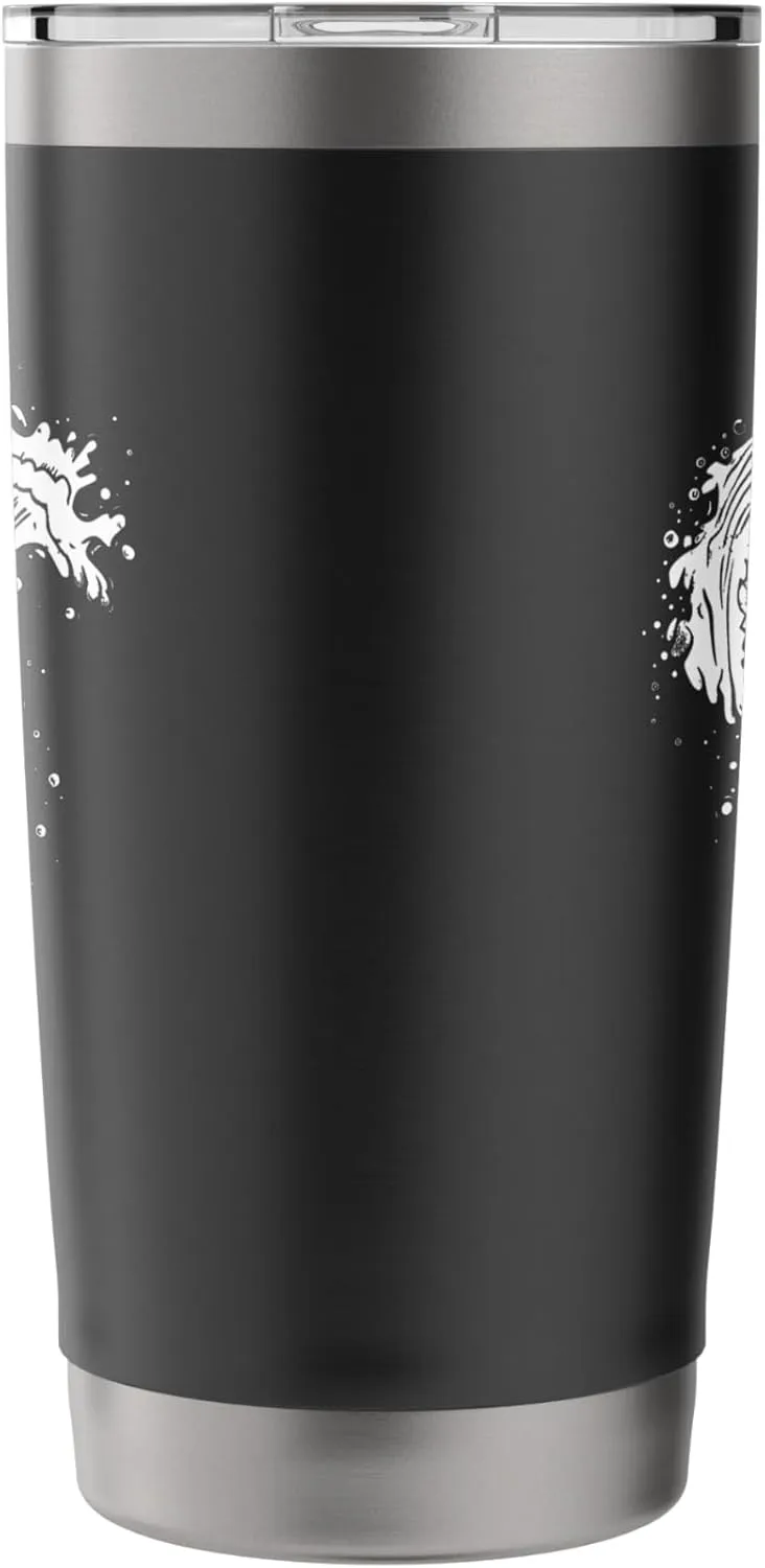 Surfboard Sketch Surfing Trip Stainless Steel Insulated Tumbler