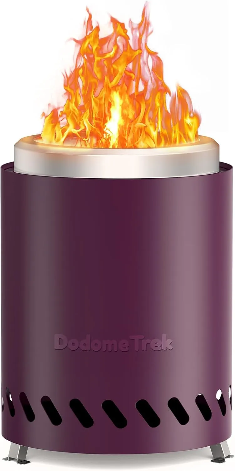 Tabel Top Fire Pit Mini, Portable Firepit Outdoor, 5.5 Inch Tabletop Firepit Mulberry