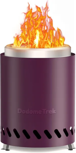 Tabel Top Fire Pit Mini, Portable Firepit Outdoor, 5.5 Inch Tabletop Firepit Mulberry