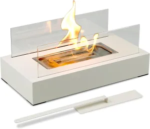 Tabletop Fire Pit, Indoor/Outdoor Table Top Firepit Small Fireplaces for Smores Maker,Portable Fire Pits Home Patio Balcony Decorations Gifts for Mom Women Her Wedding Housewarming Birthday