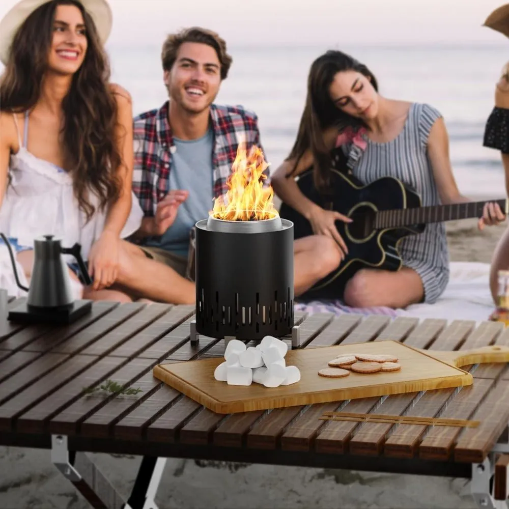 TABLETOP FIRE PIT WITH STAND