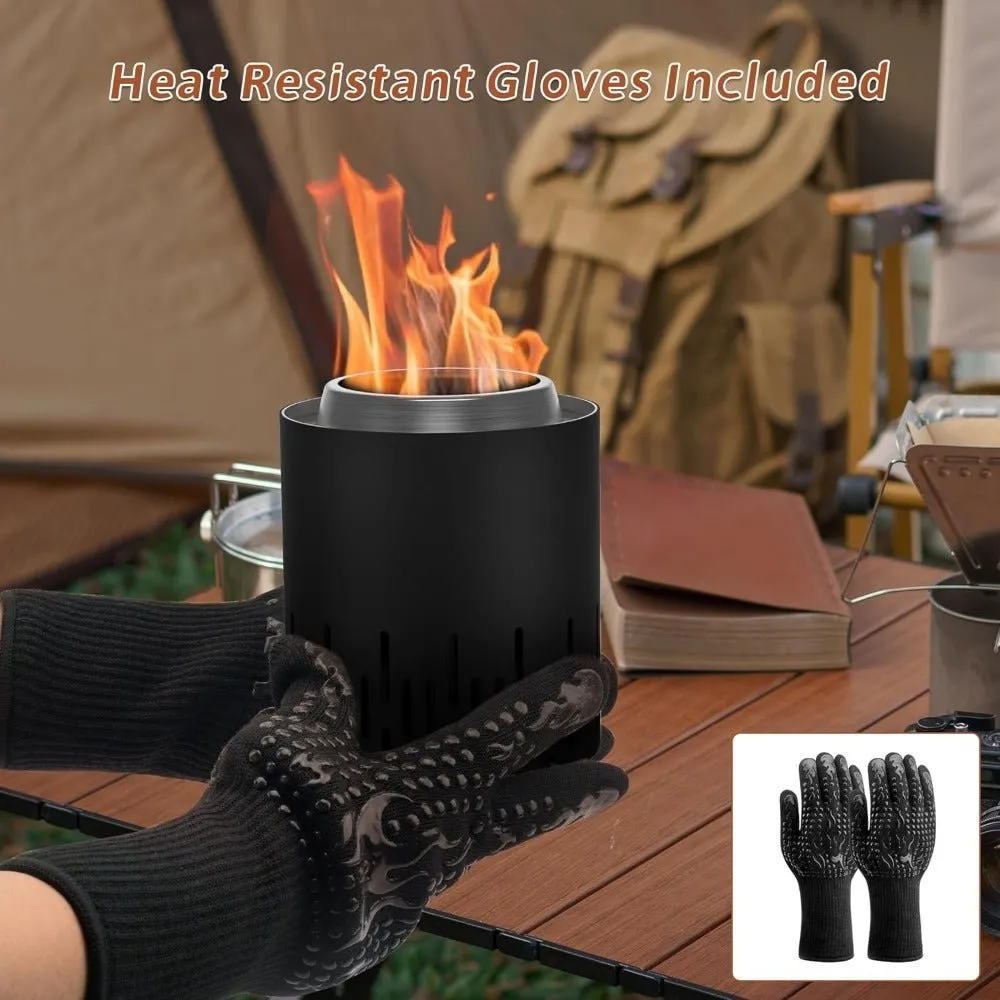 TABLETOP FIRE PIT WITH STAND