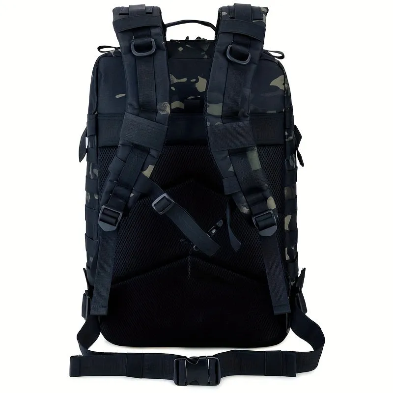 Tactical Backpack | Rucksack with Geometric Camouflage