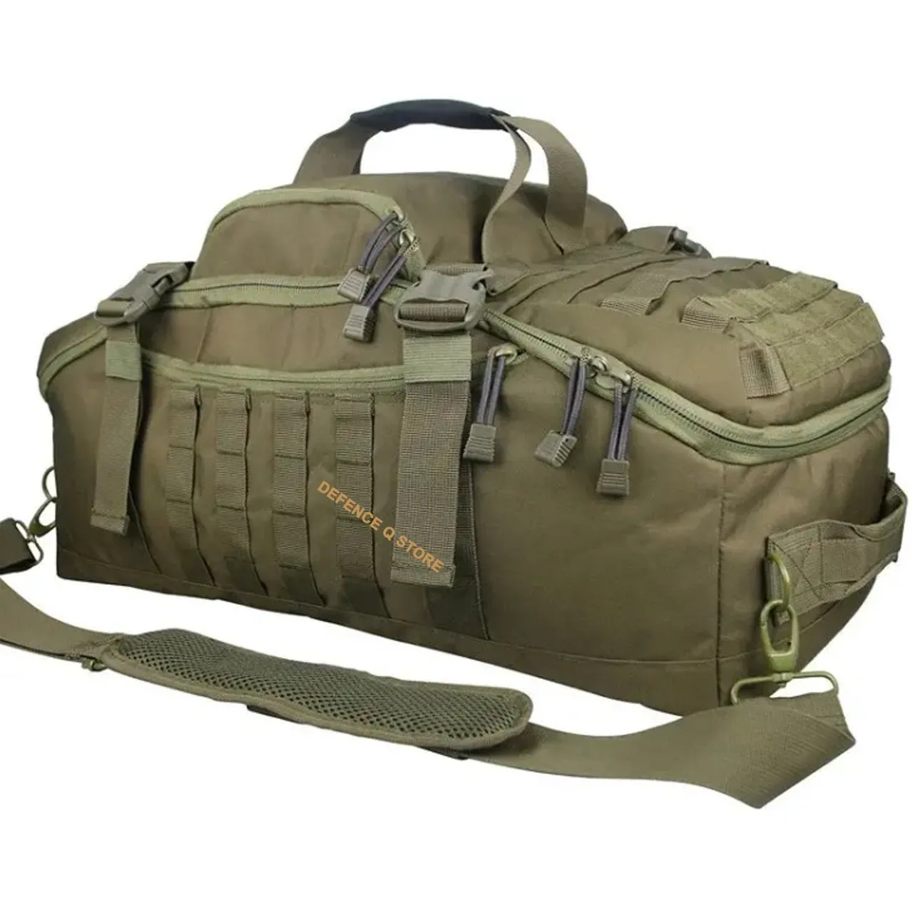 Tactical Duffle Backpack Bag 80LT OD Green