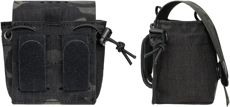 Tactical Frag Grenade Pouch Single Small Tool Carrying Bag for Duty Belt MOLLE Vest and Backpack