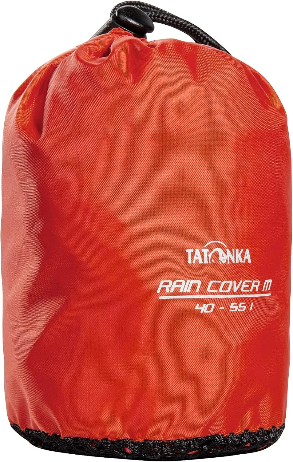 Tatonka Lightweight rain Cover for Backpacks of 40-55 litres Volume, Red Orange, l