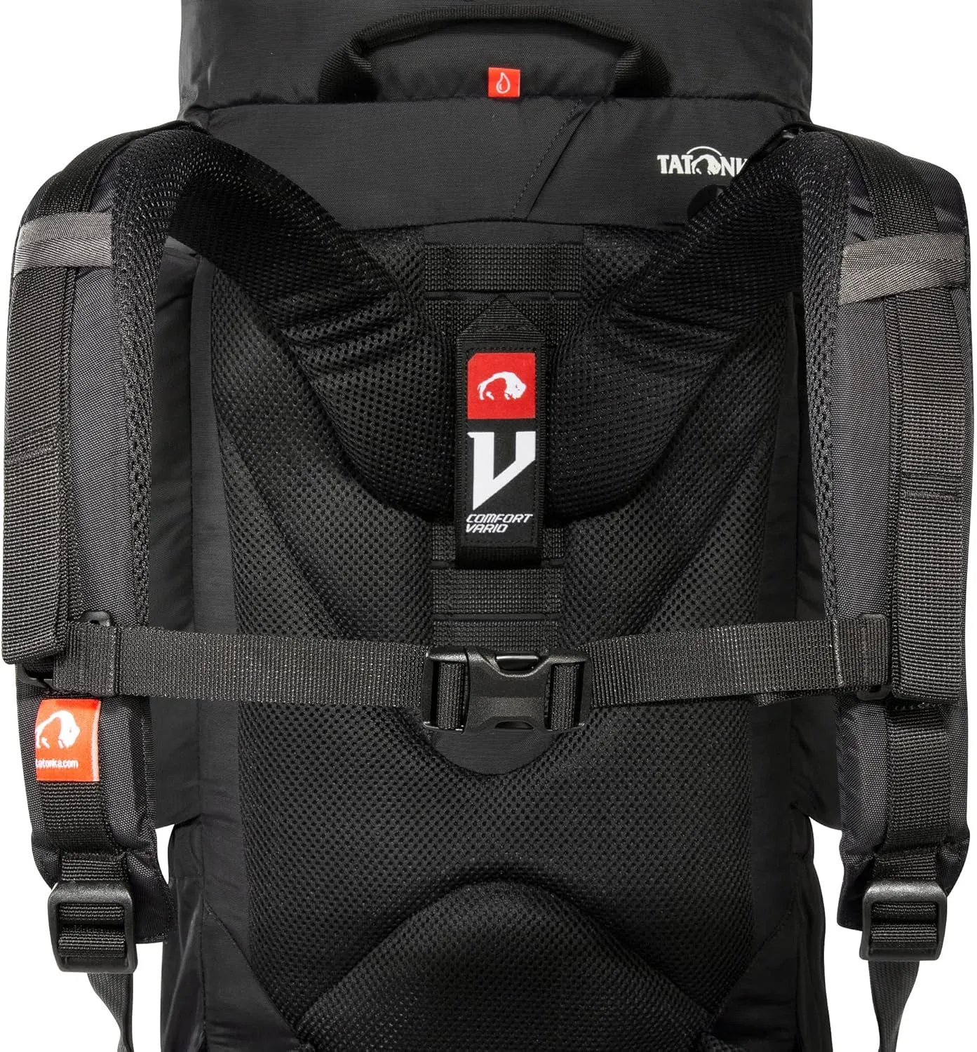 Tatonka Trekking Backpack for Teenagers and Petite People, Black, 45 L