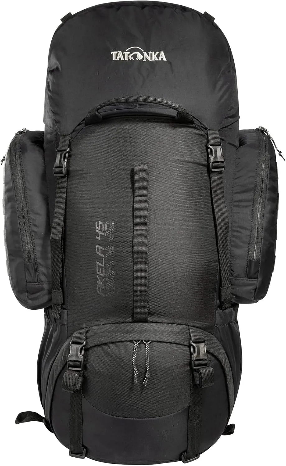Tatonka Trekking Backpack for Teenagers and Petite People, Black, 45 L