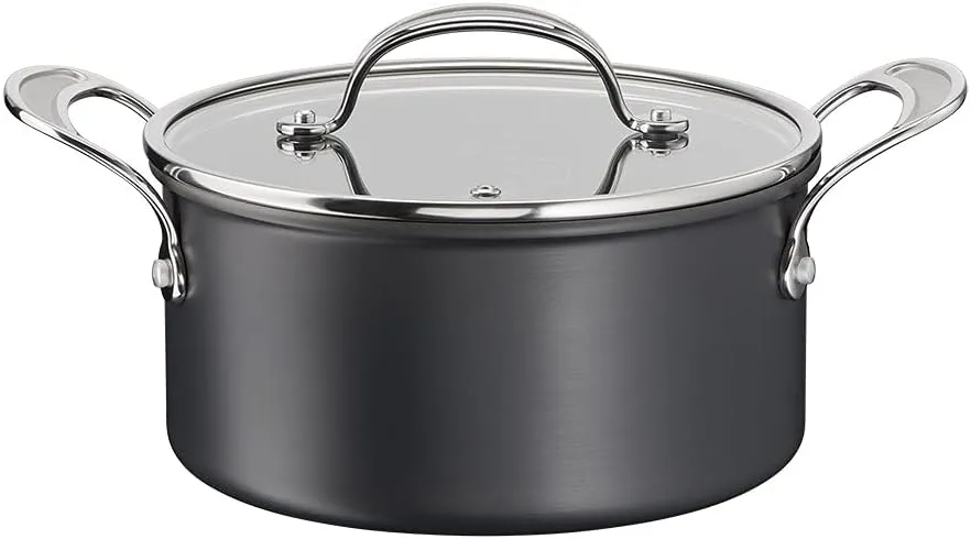 Tefal H9124644 Stewpot, 24cm, Jamie Oliver, Hard Anodised, Aluminium