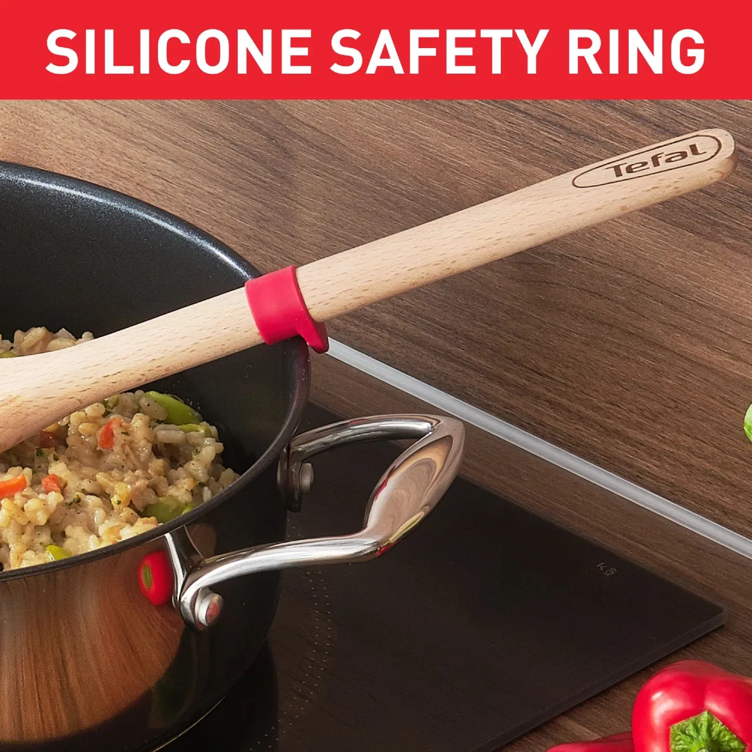 Tefal Ingenio Wooden Risotto Spoon K2308514